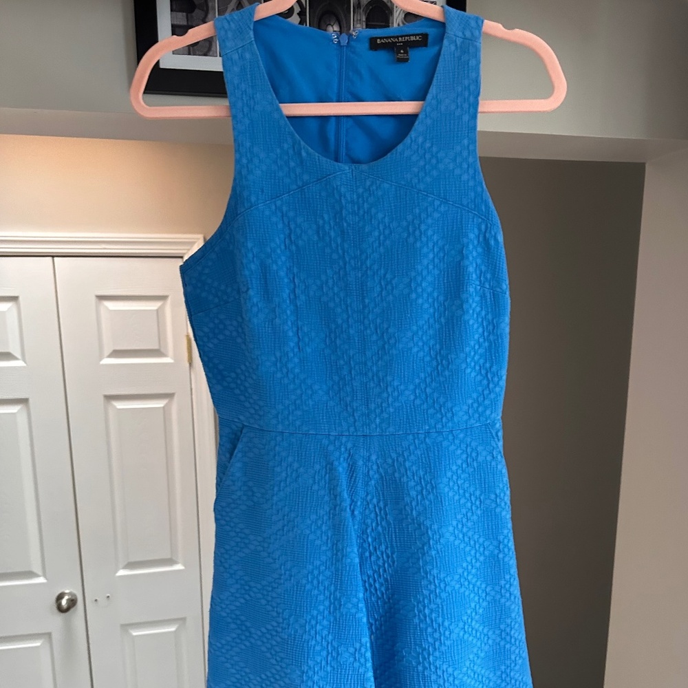 Banana Republic blue summer dress